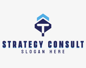 Consulting Firm Letter T logo