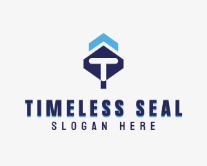 Consulting Firm Letter T logo design