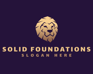 Lion Safari King  Logo