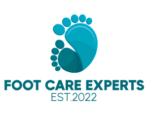 Hygienic Foot Scrub  logo design