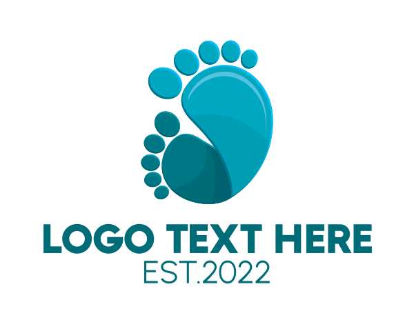 Chiropodist logo example 3