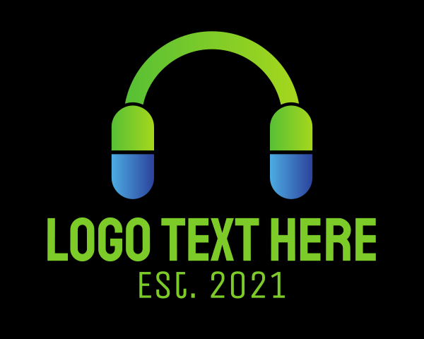 Audio App logo example 3