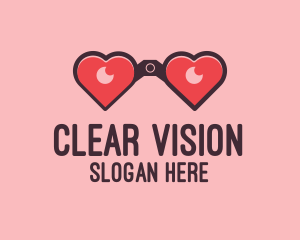 Heart Binocular Lens logo