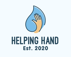 Hand Sanitizing Liquid logo design