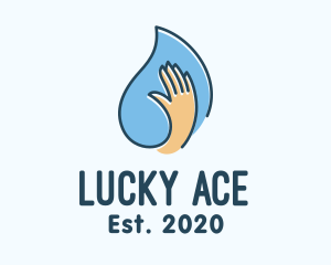 Hand Sanitizing Liquid logo design