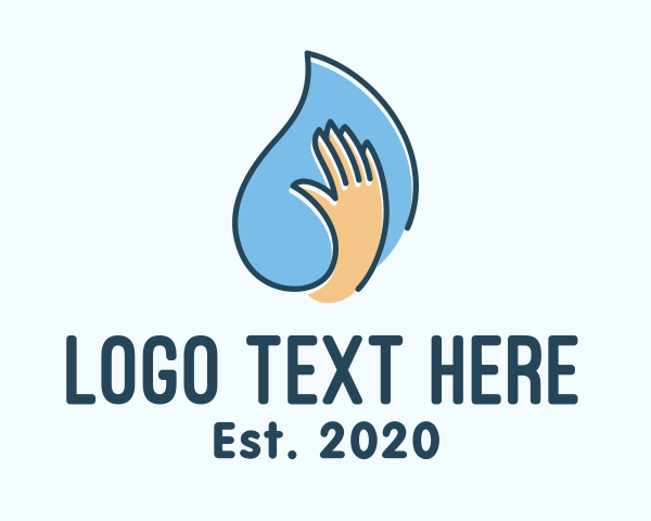 Sanitizer logo example 3