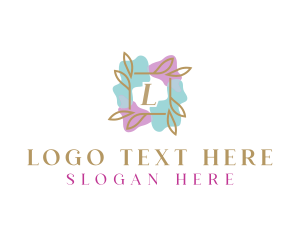 Beauty Watercolor Floral logo