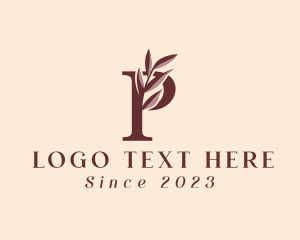 Beauty Influencer Letter P logo