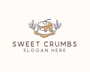 Sweet Cake Baking logo design