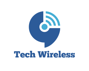 Wifi Speech Bubble logo