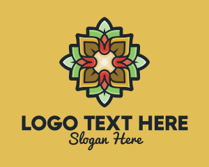 Floral Lantern Decoration logo