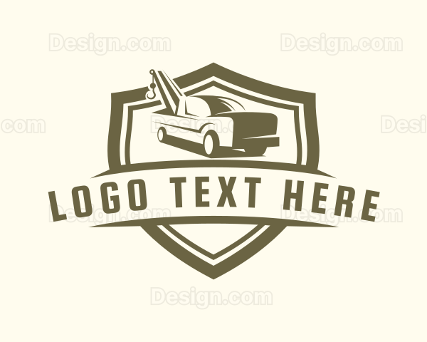 Wrecker Towing Truck Logo