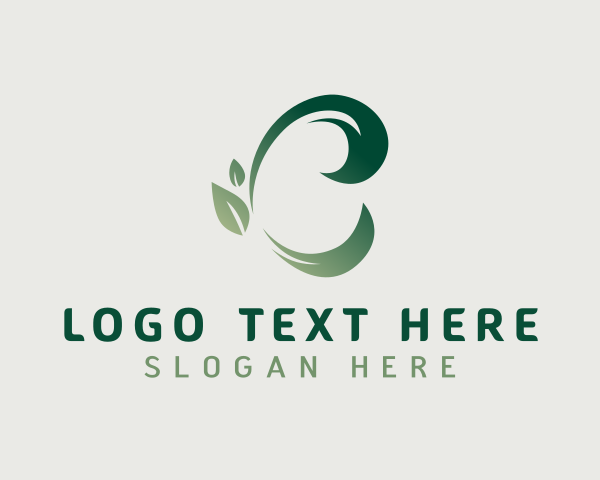 Foliage logo example 3