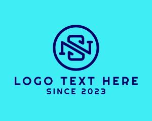 Tech Digital Company Letter NS logo