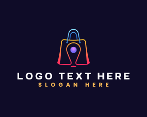 Location Shopping Bag  logo