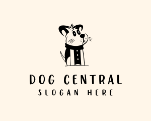 Veterinary Pet Dog logo design