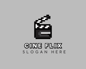 Film Movie Clapperboard logo