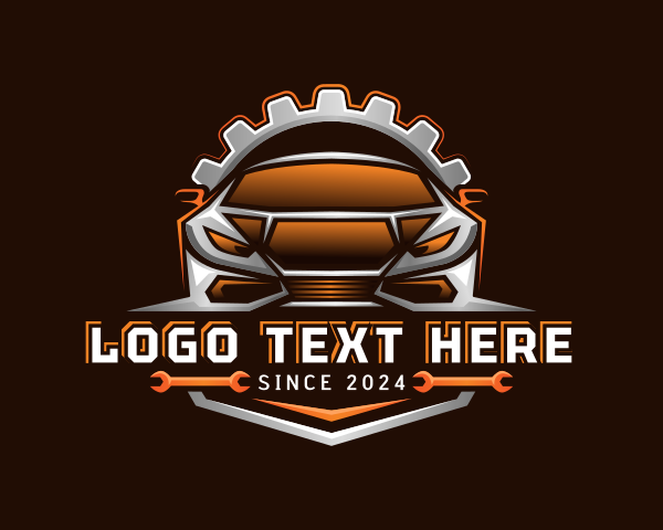 Mechanical logo example 1