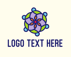 Moroccan Flower Tile  Logo