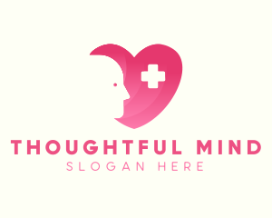 Mental Heart Psychology  logo design