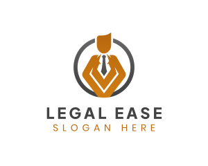 Employer Manager Suit Logo