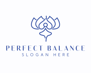 Standing Balance Yoga logo design