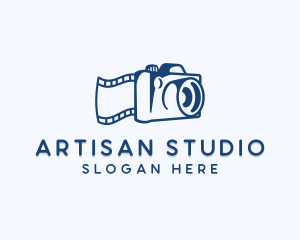 Film Camera Phot Studio logo design