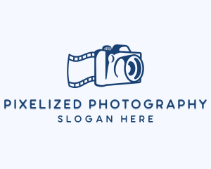 Film Camera Phot Studio logo design