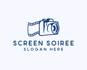 Film Camera Phot Studio logo design