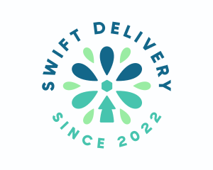 Arrow Box Delivery logo design