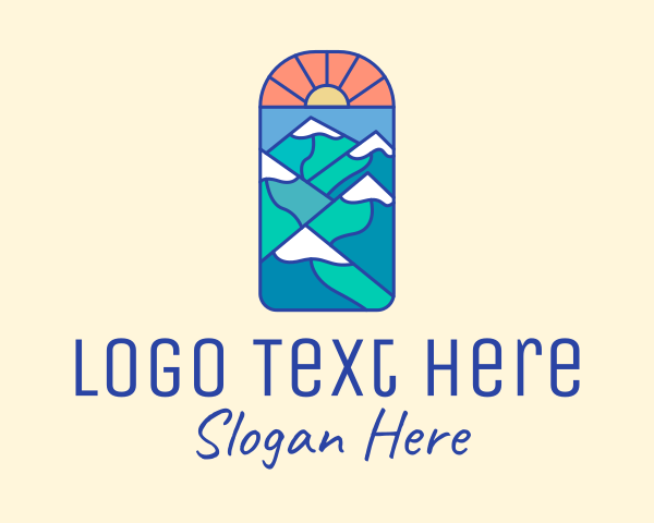 Trekking logo example 3