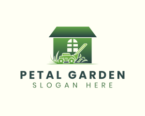 Home Lawn Landscaping logo design