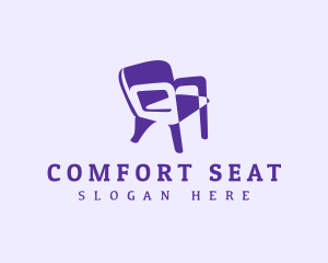 Furniture Chair Seat logo design