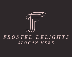 Feminine Boutique Letter F logo design