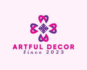 Floral Art Decoration logo design