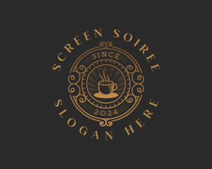 Coffee Cafe Barista logo design