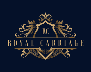 Royalty Crest Ornament logo design