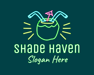 Neon Coconut Drink  logo