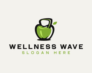  Kettlebell Apple Fitness logo