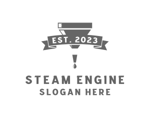 Mechanic Engine Oil Funnel logo design