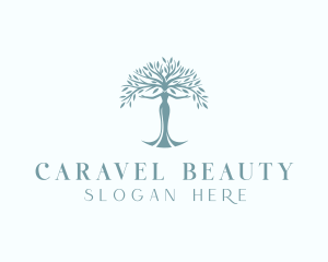 Nature Beauty Wellness logo design