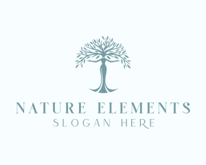 Nature Beauty Wellness logo design