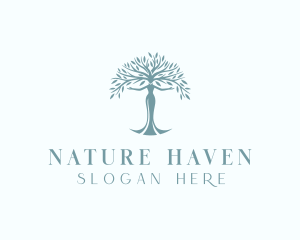 Nature Beauty Wellness logo design