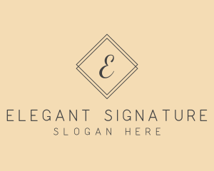 Elegant Brand Boutique logo design