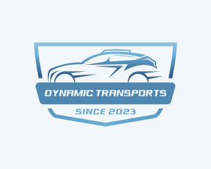 SUV Vehicle Transportation logo design