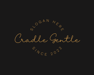 Classy Handwritten Signature logo design