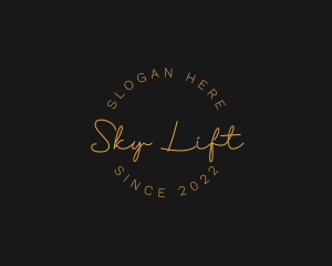 Classy Handwritten Signature logo design