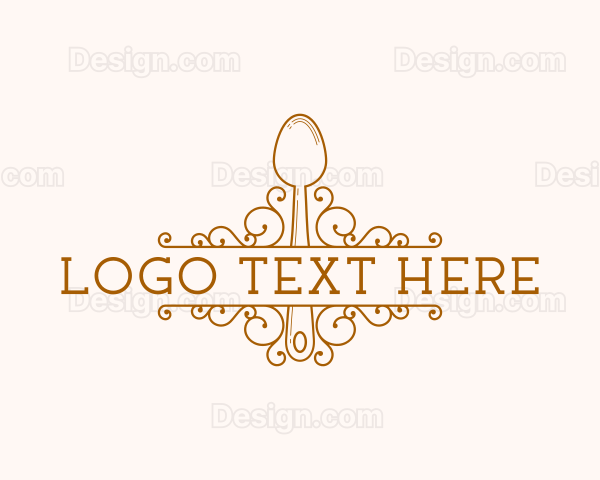 Fancy Gourmet Restaurant Logo