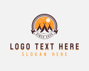 Outdoor Tent Sunset logo