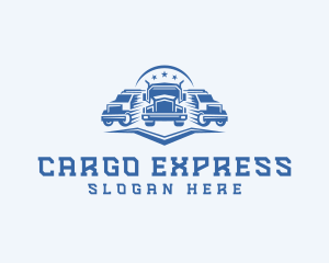 Cargo Forwarding Truck logo design